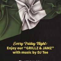 An African Restaurant Menu