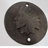 Native American Cast Iron Fire Mark