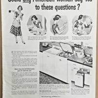 General Electric Automatic Dishwasher Advertisement